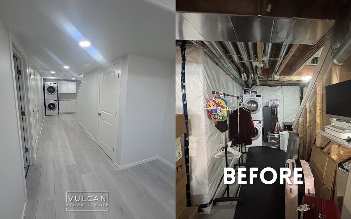 Basement Laundry Room Makeover Winnipeg MB