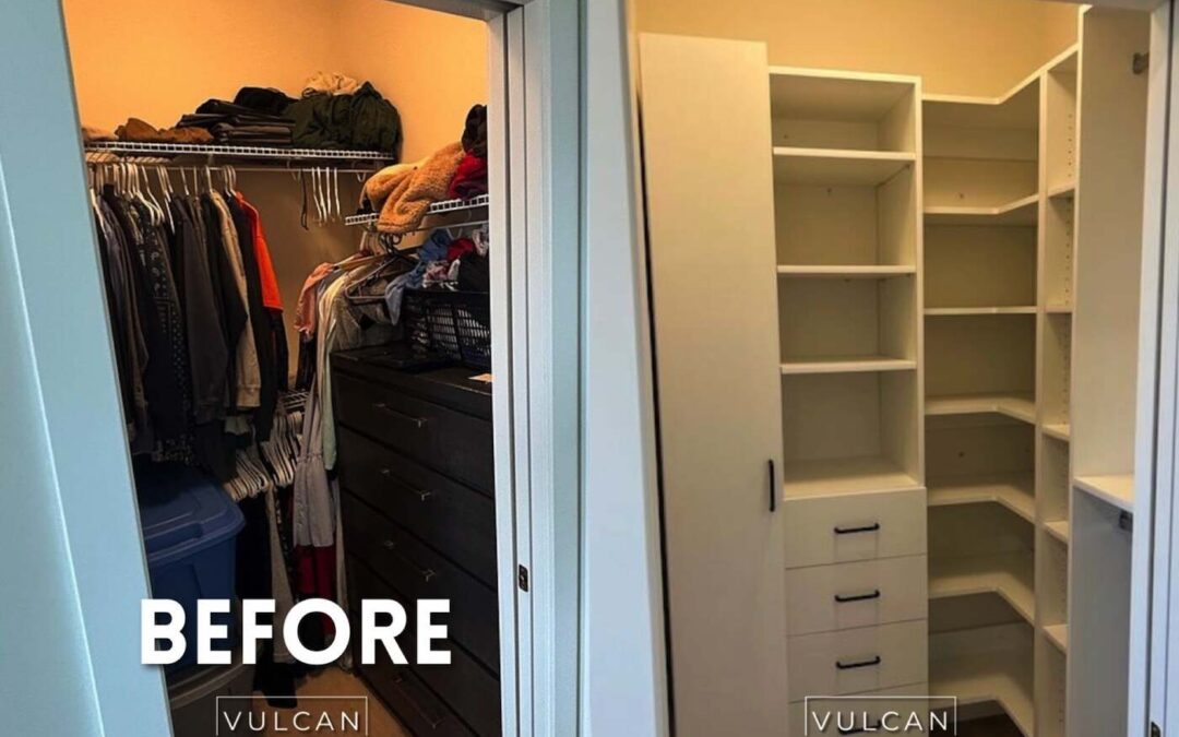 Small Walk In Closet Renovation Winnipeg